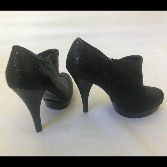 Sequined booties and side zipper - Picture 3 of 8